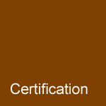 Certifications